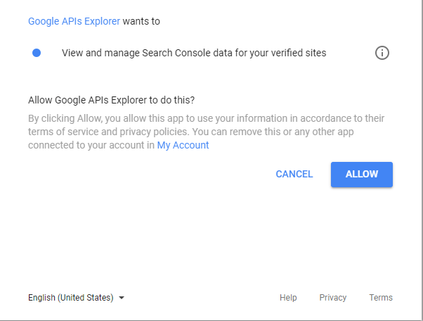 pilih akun google