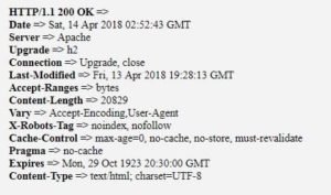 http header check
