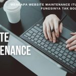 website maintenance